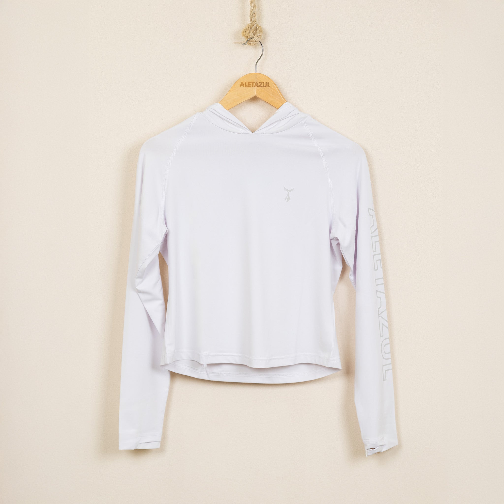 Cropped Hooded Sunshirt