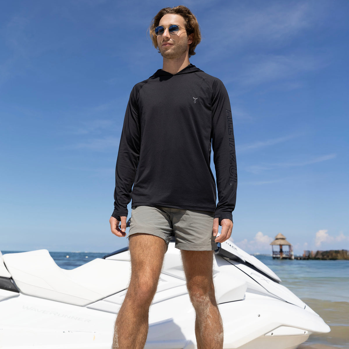 Hooded Long Sleeve Sunshirt