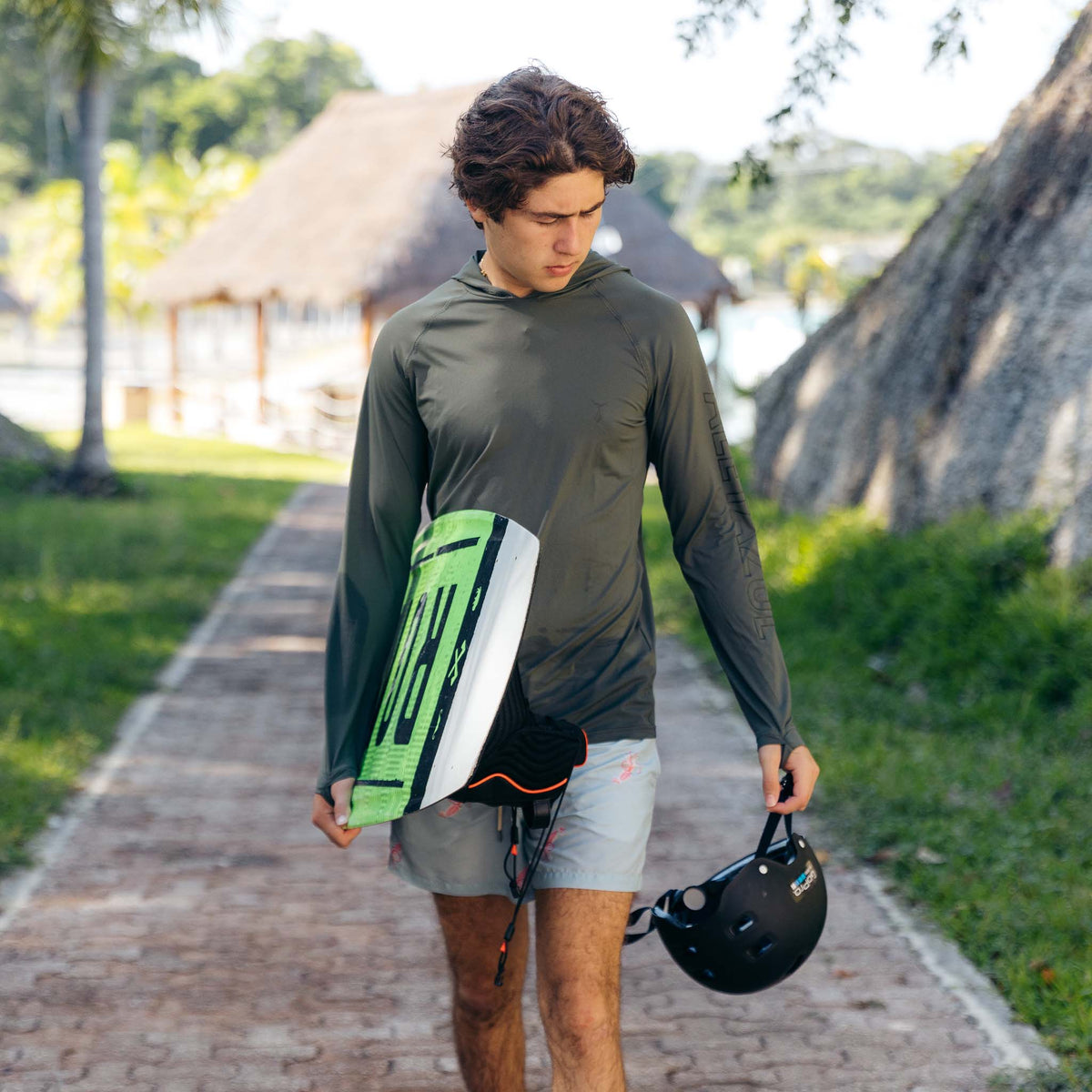 Hooded Long Sleeve Sunshirt