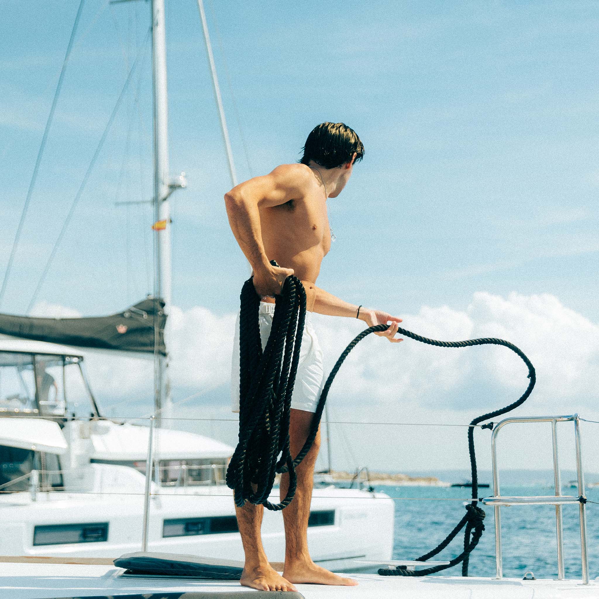 Ripstop Shorts White