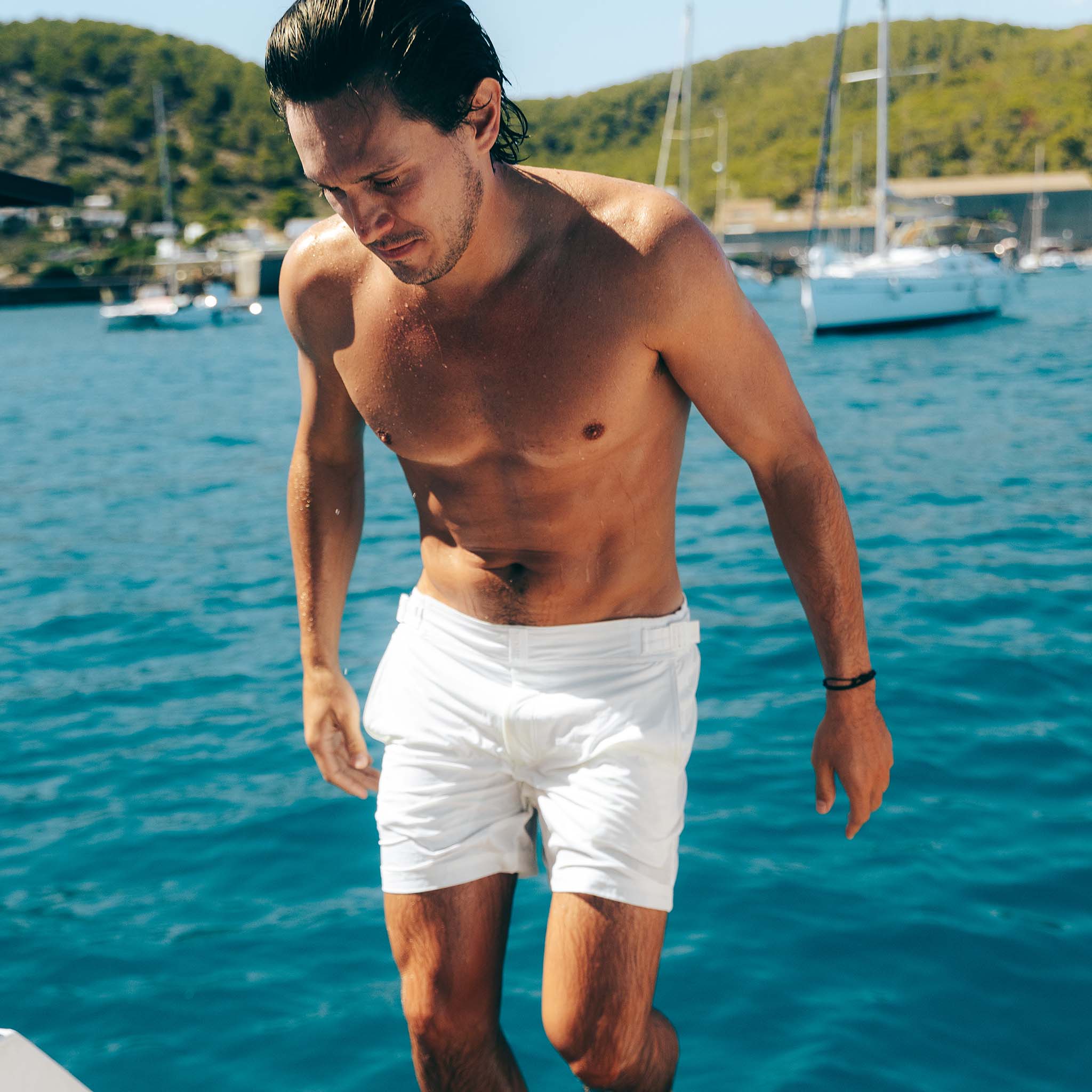 Ripstop Shorts White