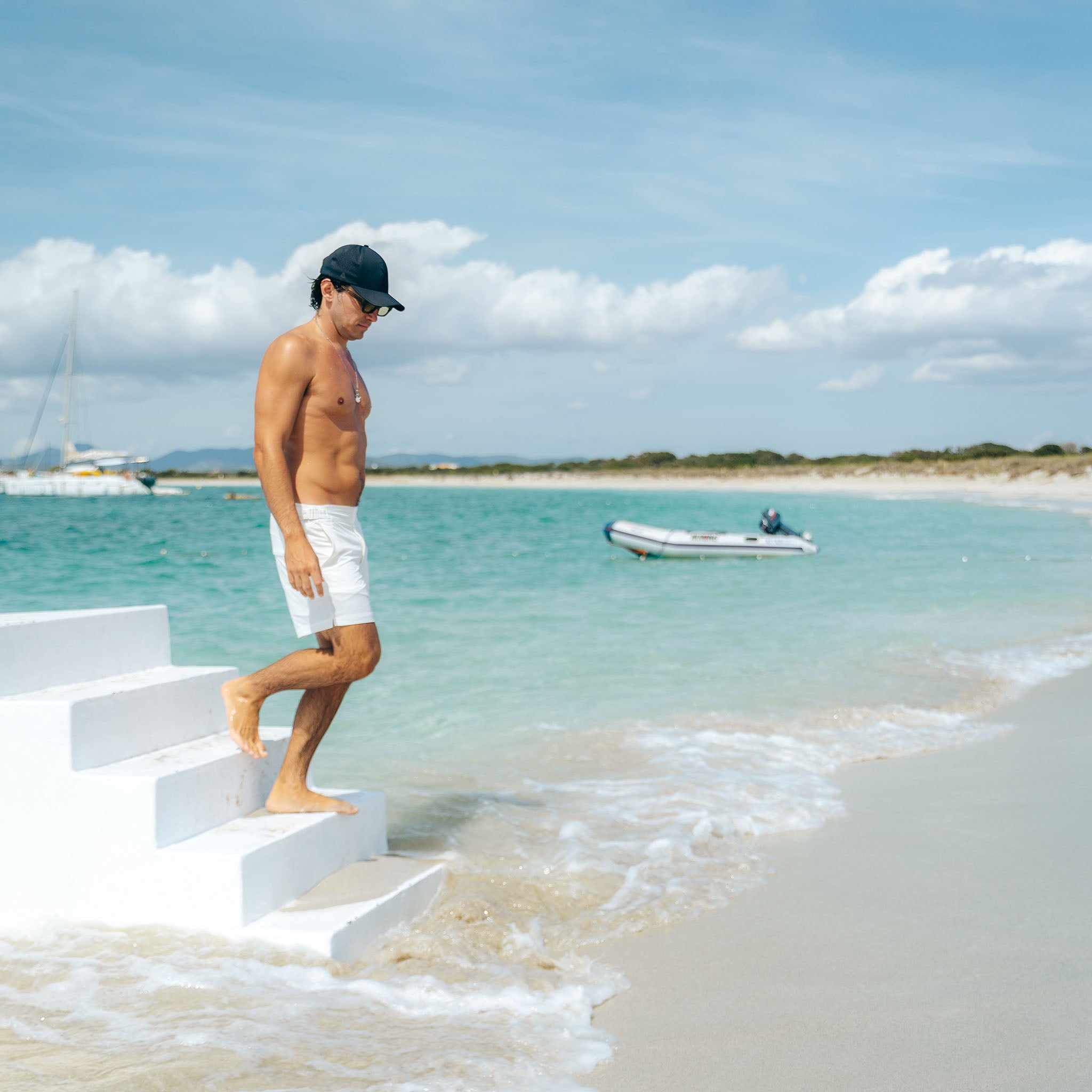 Ripstop Shorts White