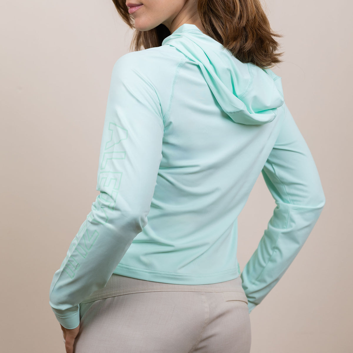 Cropped Hooded Sunshirt