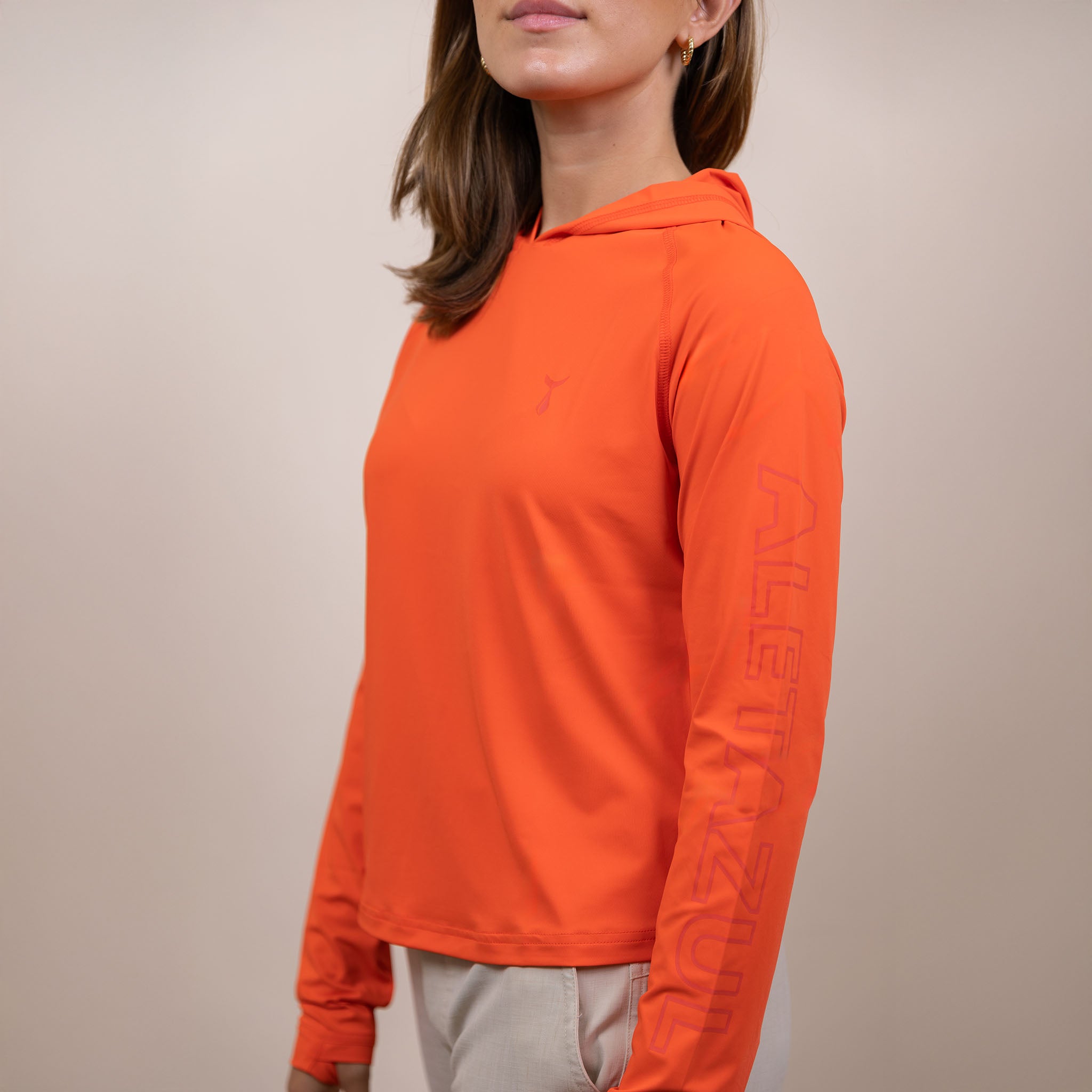 Cropped Hooded Sunshirt
