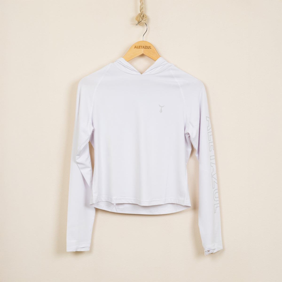Cropped Hooded Sunshirt